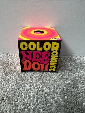 Needoh Color Change Squishy Toy - Pink to Purple